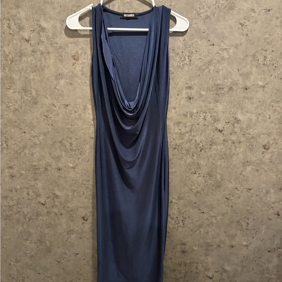 Missguided Dresses & Skirts - Missguided Backless Blue Dress
